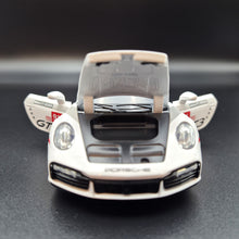 Load image into Gallery viewer, Explorafind 2019 Porsche 911 GT3 RSR White/Grey 1:32 Die Cast Car