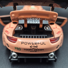 Load image into Gallery viewer, Explorafind 2019 Porsche 911 RSR Pink 1:32 Die Cast Race Car