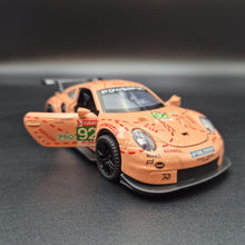 Load image into Gallery viewer, Explorafind 2019 Porsche 911 RSR Pink 1:32 Die Cast Race Car