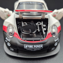 Load image into Gallery viewer, Explorafind 2019 Porsche 911 RSR White 1:32 Die Cast Race Car