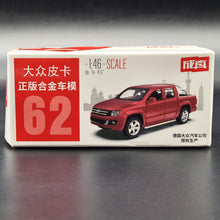 Load image into Gallery viewer, Explorafind MSZ 2019 Volkswagen Amarok Red 1:46 Die Cast Car New Boxed