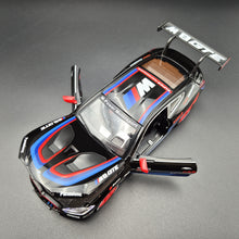 Load image into Gallery viewer, Explorafind 2020 BMW M8 GTE Black 1:24 Die Cast Car