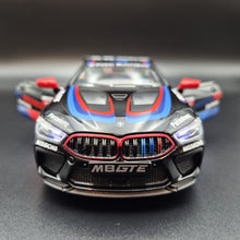 Load image into Gallery viewer, Explorafind 2020 BMW M8 GTE Black 1:24 Die Cast Car
