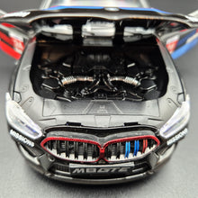 Load image into Gallery viewer, Explorafind 2020 BMW M8 GTE Black 1:24 Die Cast Car
