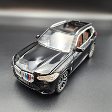 Load image into Gallery viewer, Explorafind 2020 BMW X5 Black 1:24 Die Cast Car
