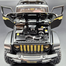 Load image into Gallery viewer, Explorafind 2020 Jeep Wrangler Rubicon Black 1:20 Die Cast Car