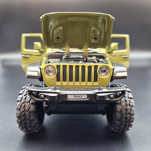 Load image into Gallery viewer, Explorafind 2020 Jeep Wrangler Rubicon Green 1:20 Die Cast Car