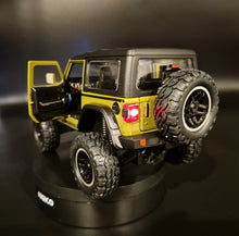 Load image into Gallery viewer, Explorafind 2020 Jeep Wrangler Rubicon Green 1:20 Die Cast Car
