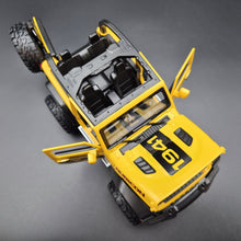 Load image into Gallery viewer, Explorafind 2020 Jeep Wrangler Rubicon Yellow 1:20 Die Cast Car