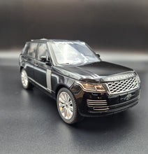 Load image into Gallery viewer, Explorafind 2020 Land Rover Range Rover Black 1:18 Die Cast Car