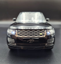 Load image into Gallery viewer, Explorafind 2020 Land Rover Range Rover Black 1:18 Die Cast Car