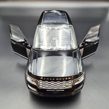 Load image into Gallery viewer, Explorafind 2020 Land Rover Range Rover Black 1:18 Die Cast Car
