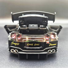 Load image into Gallery viewer, Explorafind 2020 Nissan GT-R Black 1:24 Die Cast Car