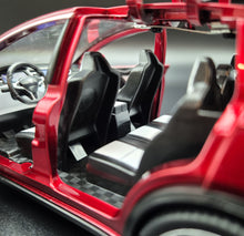 Load image into Gallery viewer, Explorafind 2020 Tesla Model X Metallic Red 1:24 Die Cast Car