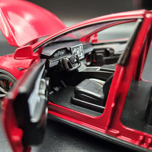 Load image into Gallery viewer, Explorafind 2020 Tesla Model X Red 1:24 Die Cast Car
