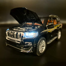 Load image into Gallery viewer, Explorafind 2020 Toyota Prado Black 1:24 Die Cast Car
