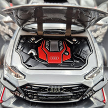 Load image into Gallery viewer, Explorafind 2021 Audi RS6 Wagon Grey Camouflage 1:24 Die Cast Car