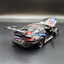 Load image into Gallery viewer, Explorafind 2021 BMW M8 GTE #25 IMSA Sports Car Championship Black 1:32 Die Cast Car