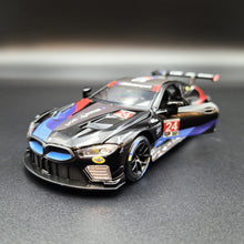 Load image into Gallery viewer, Explorafind 2021 BMW M8 GTE #25 IMSA Sports Car Championship Black 1:32 Die Cast Car