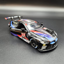 Load image into Gallery viewer, Explorafind 2021 BMW M8 GTE #25 IMSA Sports Car Championship Black 1:32 Die Cast Car