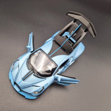 Load image into Gallery viewer, Explorafind 2021 Bugatti Divo Satin Blue 1:32 Die Cast Car