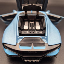 Load image into Gallery viewer, Explorafind 2021 Bugatti Divo Satin Blue 1:32 Die Cast Car