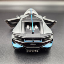 Load image into Gallery viewer, Explorafind 2021 Bugatti Divo Satin Grey 1:32 Die Cast Car