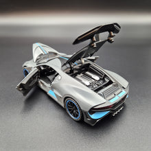 Load image into Gallery viewer, Explorafind 2021 Bugatti Divo Satin Grey 1:32 Die Cast Car