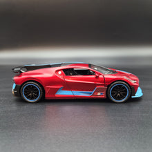 Load image into Gallery viewer, Explorafind 2021 Bugatti Divo Satin Red 1:32 Die Cast Car