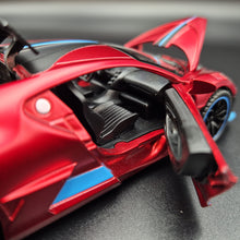 Load image into Gallery viewer, Explorafind 2021 Bugatti Divo Satin Red 1:32 Die Cast Car
