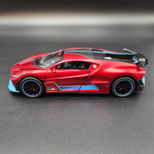 Load image into Gallery viewer, Explorafind 2021 Bugatti Divo Satin Red 1:32 Die Cast Car