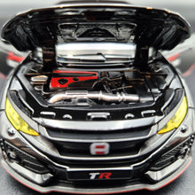 Load image into Gallery viewer, Explorafind 2021 Honda Civic Type R Black 1:32 Die Cast Car