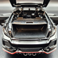 Load image into Gallery viewer, Explorafind 2021 Honda Civic Type R Black 1:32 Die Cast Car