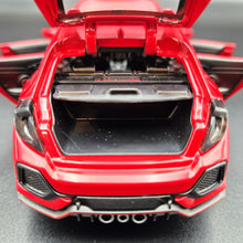 Load image into Gallery viewer, Explorafind 2021 Honda Civic Type R Red 1:32 Die Cast Car