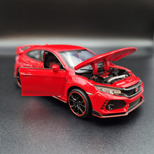 Load image into Gallery viewer, Explorafind 2021 Honda Civic Type R Red 1:32 Die Cast Car