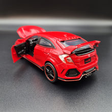 Load image into Gallery viewer, Explorafind 2021 Honda Civic Type R Red 1:32 Die Cast Car
