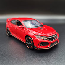 Load image into Gallery viewer, Explorafind 2021 Honda Civic Type R Red 1:32 Die Cast Car