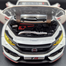 Load image into Gallery viewer, Explorafind 2021 Honda Civic Type R White 1:32 Die Cast Car