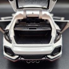 Load image into Gallery viewer, Explorafind 2021 Honda Civic Type R White 1:32 Die Cast Car