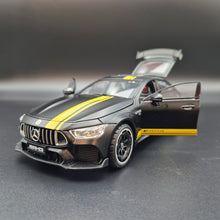 Load image into Gallery viewer, Explorafind 2021 Mercedes-Benz AMG GT63 Satin Black 1:24 Die Cast Car