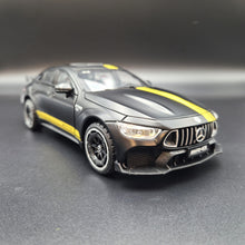 Load image into Gallery viewer, Explorafind 2021 Mercedes-Benz AMG GT63 Satin Black 1:24 Die Cast Car