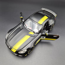 Load image into Gallery viewer, Explorafind 2021 Mercedes-Benz AMG GTR Matte Black 1:24 Die Cast Car