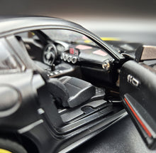Load image into Gallery viewer, Explorafind 2021 Mercedes-Benz AMG GTR Matte Black 1:24 Die Cast Car
