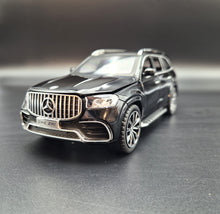Load image into Gallery viewer, Explorafind 2021 Mercedes-Benz GLS 63 Black 1:24 Die Cast Car