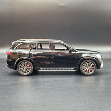 Load image into Gallery viewer, Explorafind 2021 Mercedes-Benz GLS 63 Black 1:24 Die Cast Car