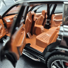 Load image into Gallery viewer, Explorafind 2021 Mercedes-Benz GLS 63 Black 1:24 Die Cast Car