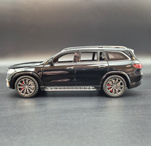 Load image into Gallery viewer, Explorafind 2021 Mercedes-Benz GLS 63 Black 1:24 Die Cast Car