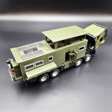 Load image into Gallery viewer, Explorafind 2021 Mercedes Nomadism Off Road RV Army Green 1:24 Die Cast Truck