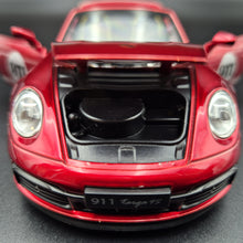 Load image into Gallery viewer, Explorafind 2021 Porsche 911 Targa 4S Metallic Red 1:32 Die Cast Car