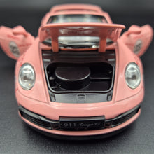 Load image into Gallery viewer, Explorafind 2021 Porsche 911 Targa 4S Pink 1:32 Die Cast Car